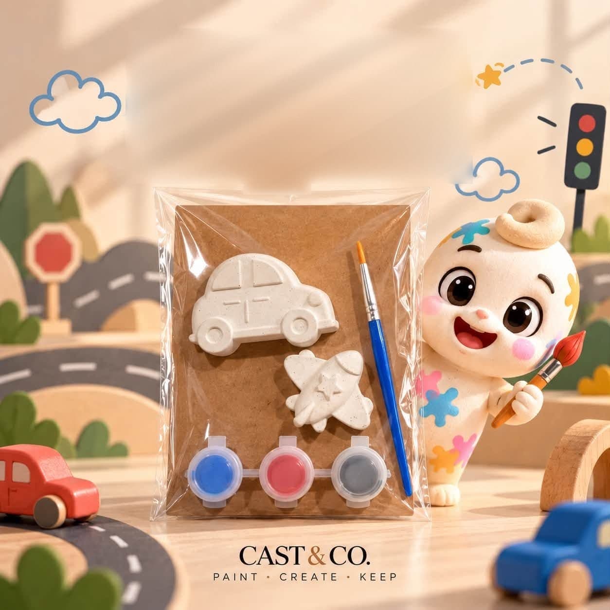 Car & Aeroplane Painting Kit